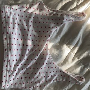 Brandy Melville heart Lydia tank